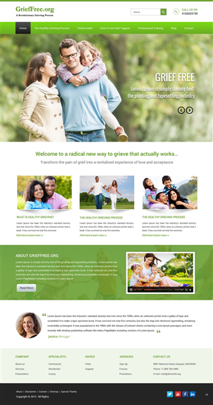 Web Design by pb for this project | Design: #6655874