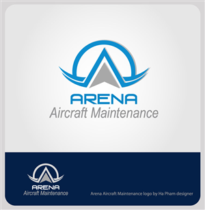 Logo Design by Hana for Arena Aircraft Maintenance Pty Ltd | Design: #361597