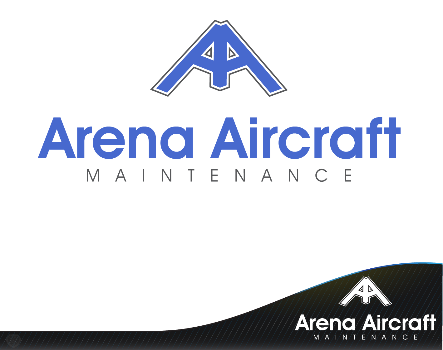 Logo Design by dwross for Arena Aircraft Maintenance Pty Ltd | Design #368997