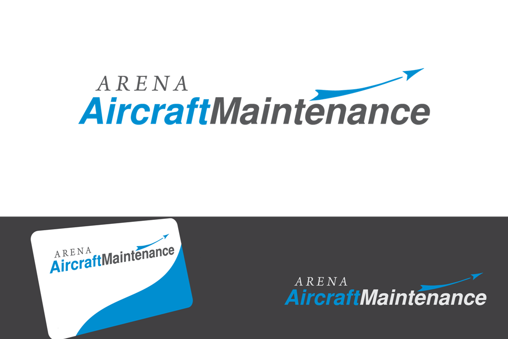 Logo Design by Million Color Designs for Arena Aircraft Maintenance Pty Ltd | Design #352074