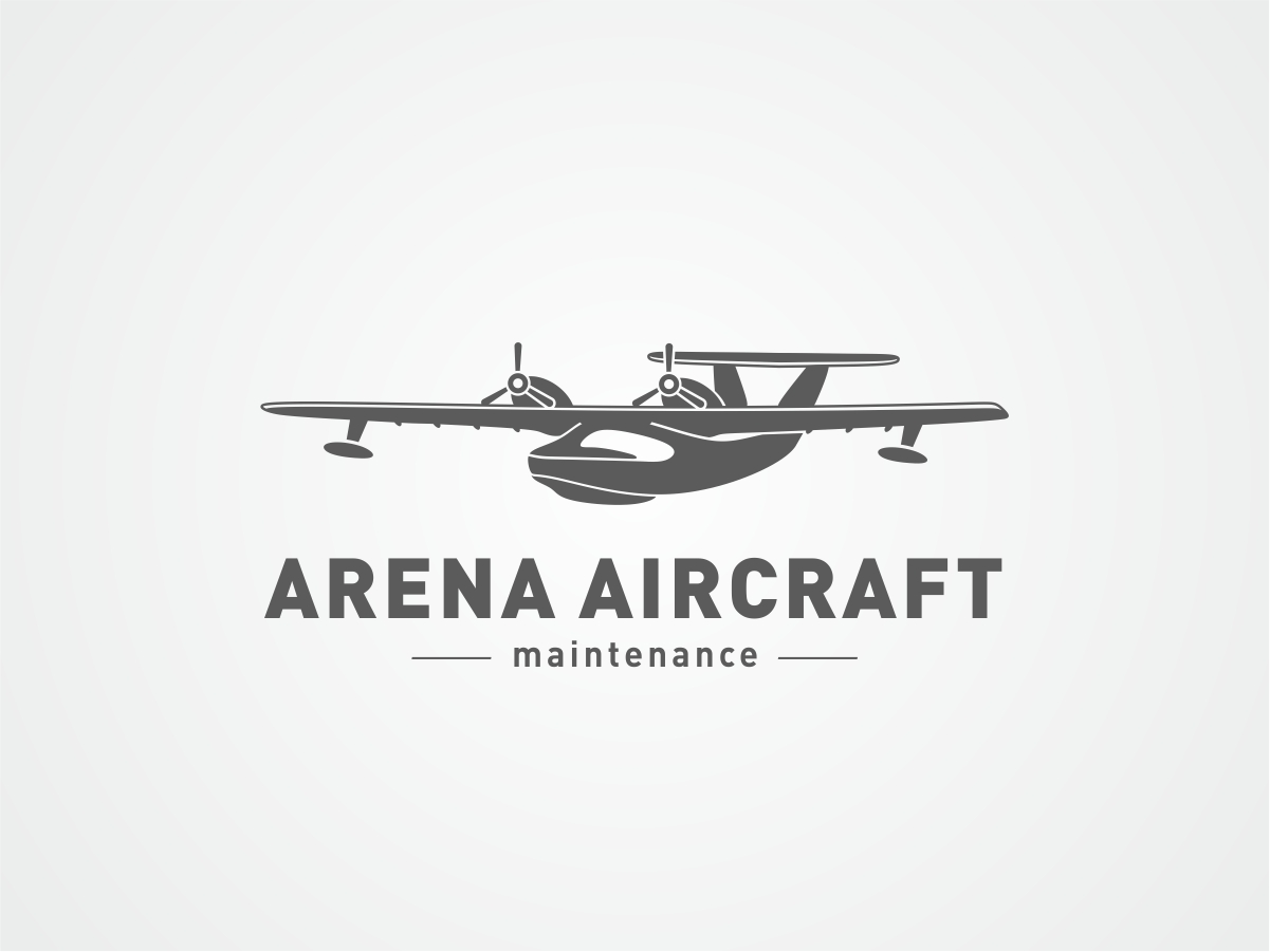 Logo Design by iGyal for Arena Aircraft Maintenance Pty Ltd | Design #381388