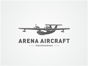 Logo Design by iGyal for Arena Aircraft Maintenance Pty Ltd | Design: #381388