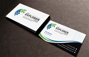 Business Card Design by INDIAN_Ashok for The Explorer Group | Design: #6650191