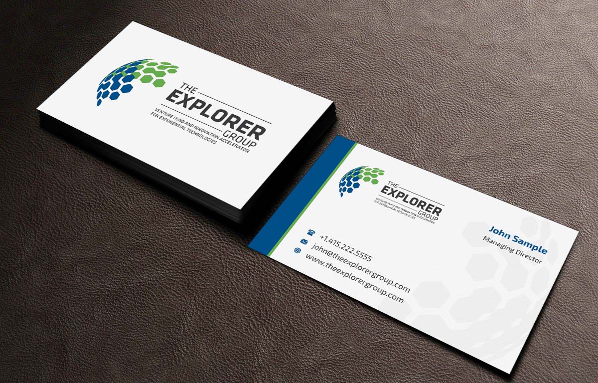 Business Card Design by INDIAN_Ashok for The Explorer Group | Design #6650192