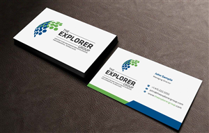 Business Card Design by INDIAN_Ashok for The Explorer Group | Design: #6650194
