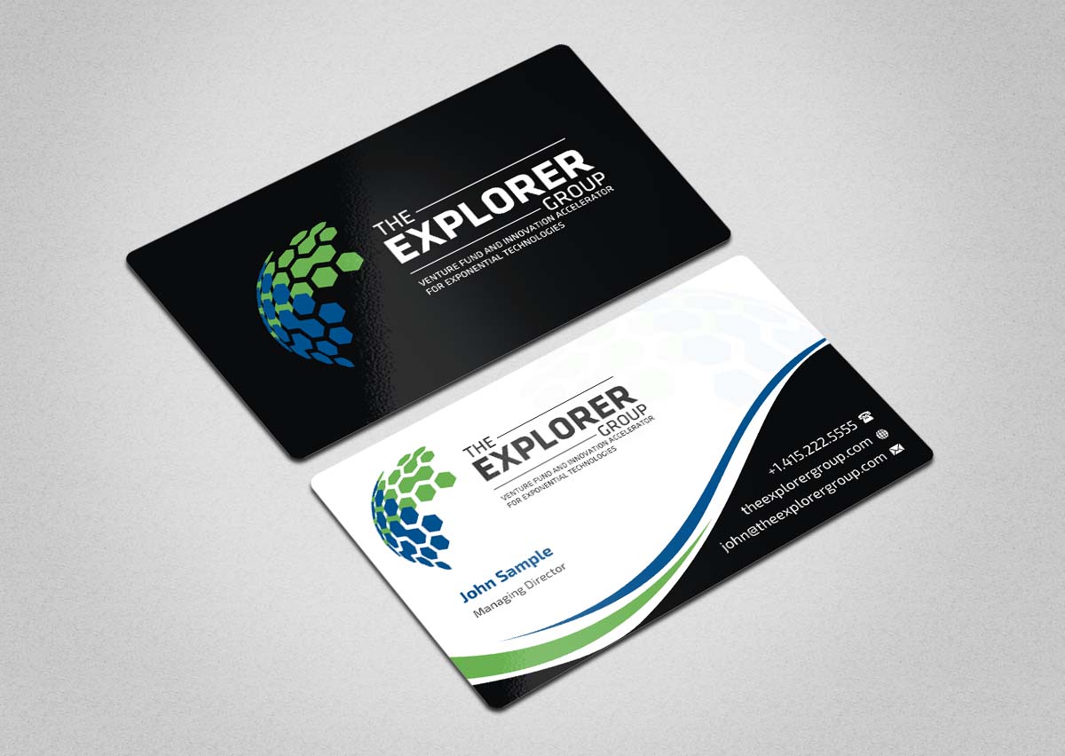 Business Card Design by INDIAN_Ashok for The Explorer Group | Design #6650203