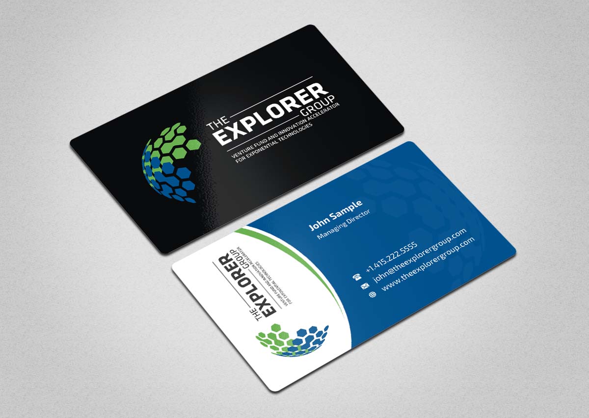 Business Card Design by INDIAN_Ashok for The Explorer Group | Design #6650204