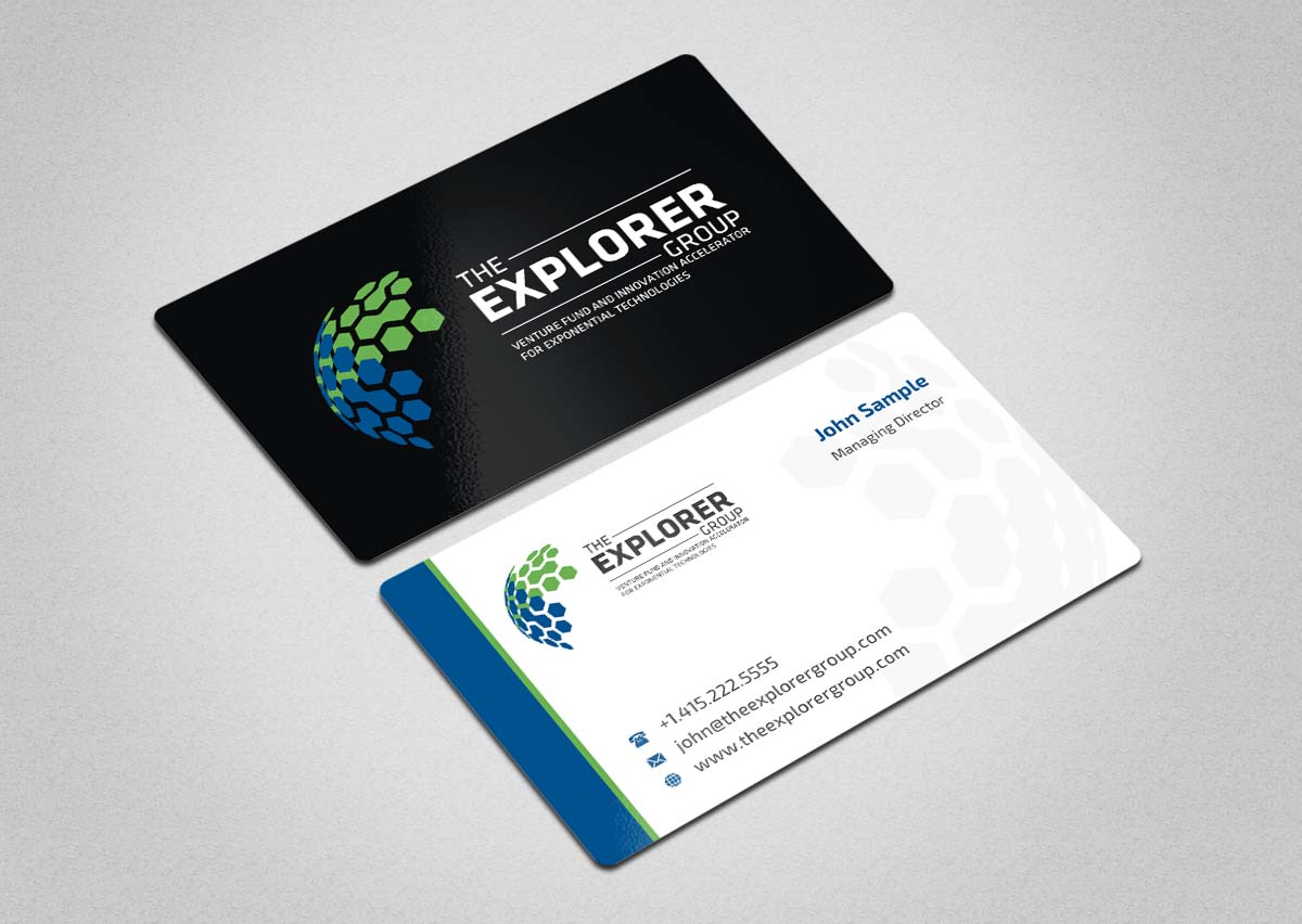 Business Card Design by INDIAN_Ashok for The Explorer Group | Design #6650207