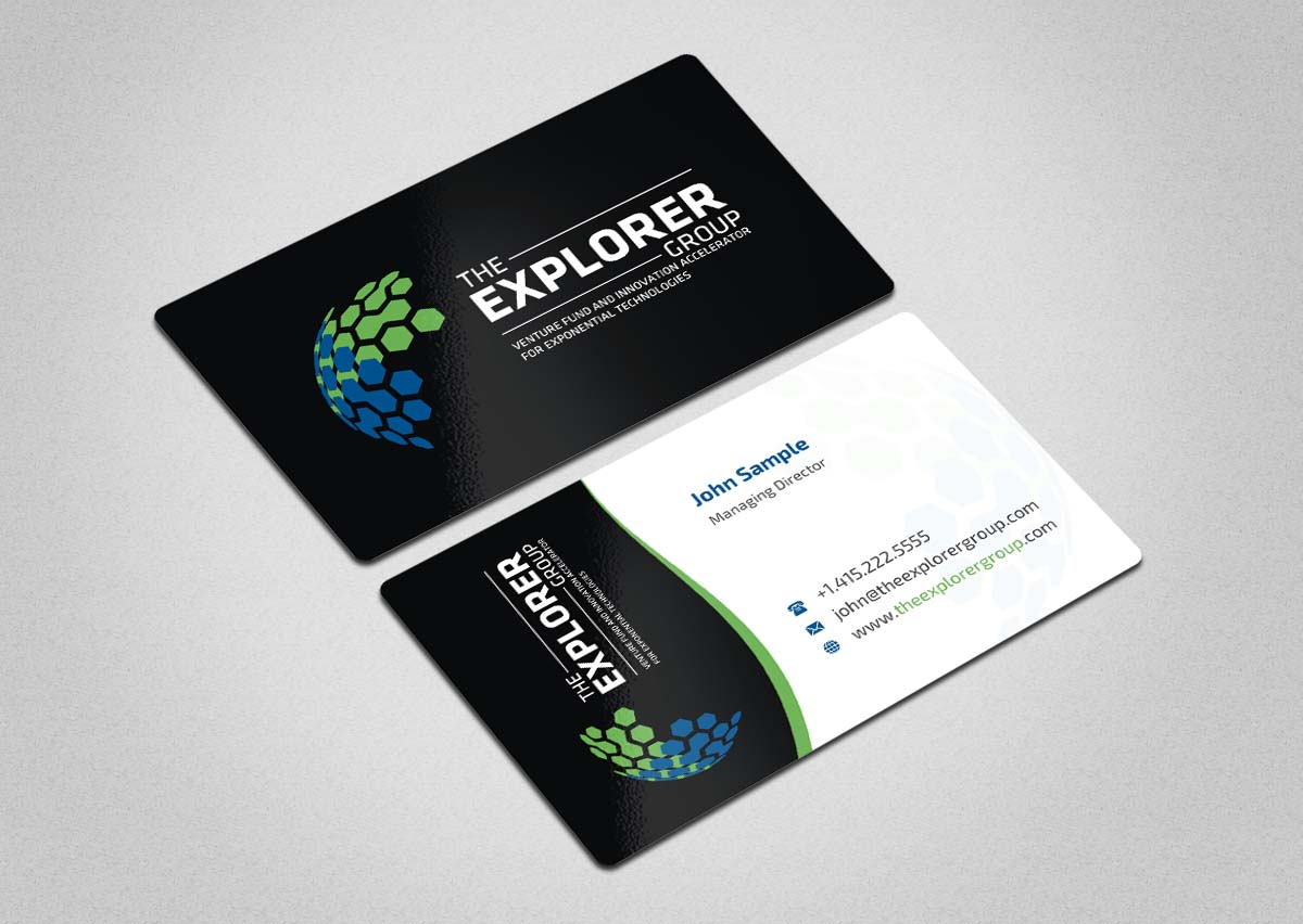 Business Card Design by INDIAN_Ashok for The Explorer Group | Design #6650208