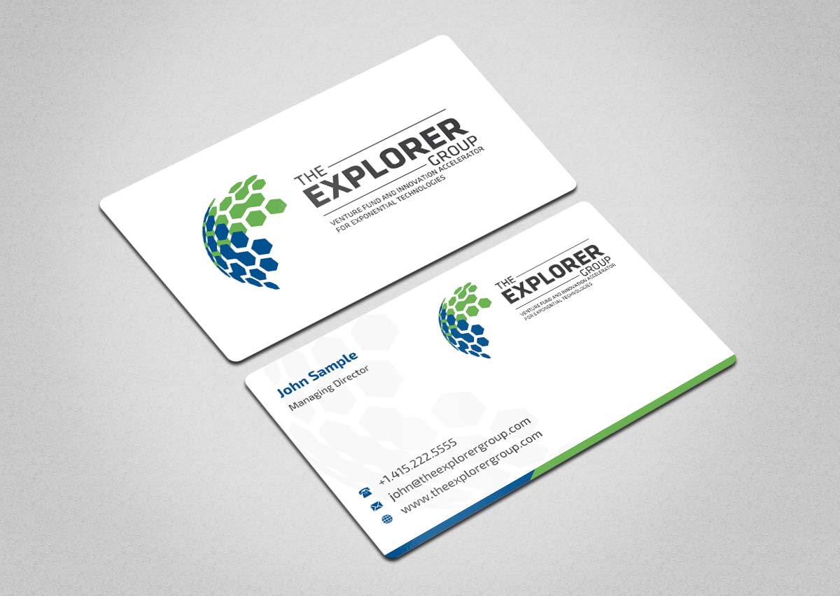 Business Card Design by INDIAN_Ashok for The Explorer Group | Design #6650210