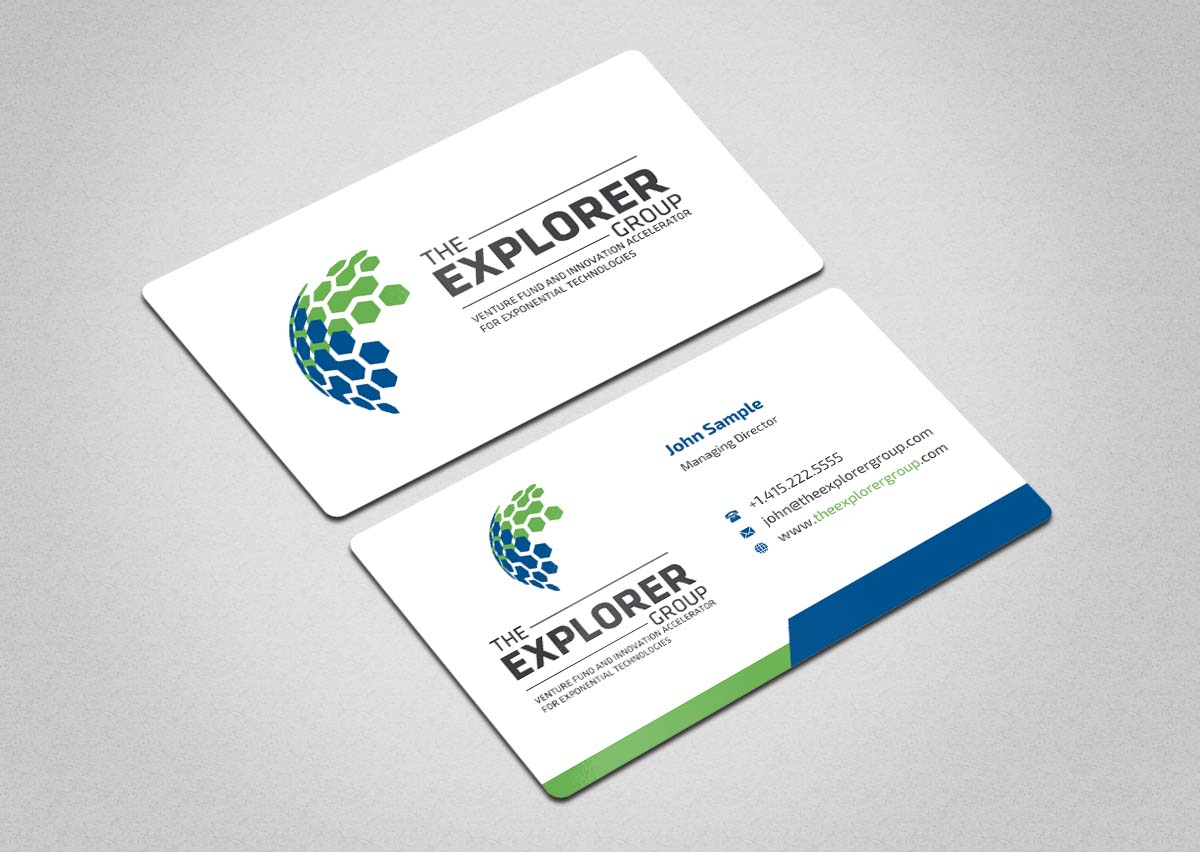 Business Card Design by INDIAN_Ashok for The Explorer Group | Design #6650214