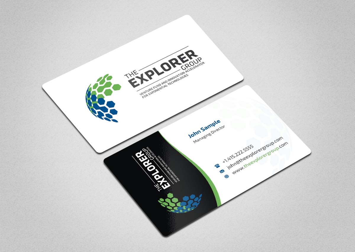 Business Card Design by INDIAN_Ashok for The Explorer Group | Design #6650216