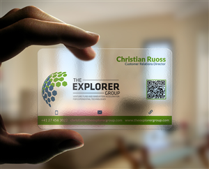 Business Card Design by Designing Birds for The Explorer Group | Design: #6659015