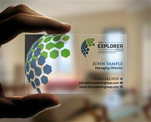 Business Card Design by AFHUN for The Explorer Group | Design: #6647873