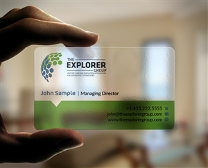 Business Card Design by AFHUN for The Explorer Group | Design: #6647884