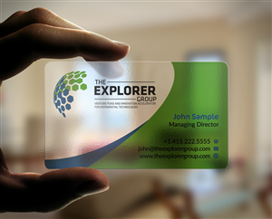 Business Card Design by AFHUN for The Explorer Group | Design: #6647888