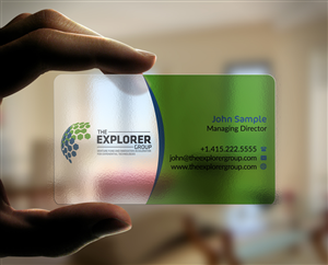 Business Card Design by AFHUN for The Explorer Group | Design: #6647896