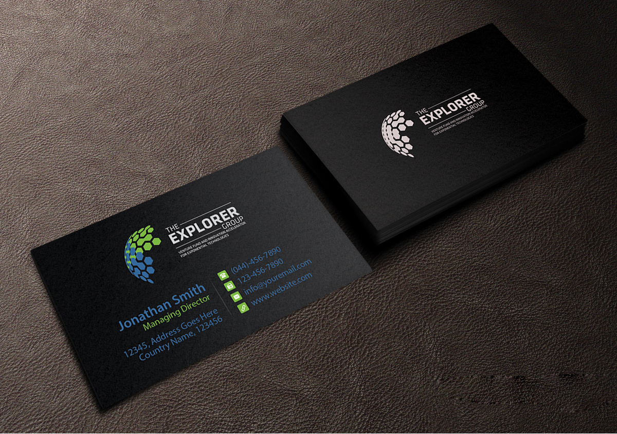 Business Card Design by Creations Box 2015 for The Explorer Group | Design #6653288