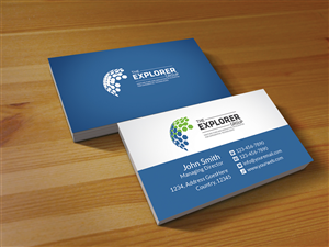 Visitenkarten-Design von Creations Box 2015 für The Explorer Group | Design: #6653297