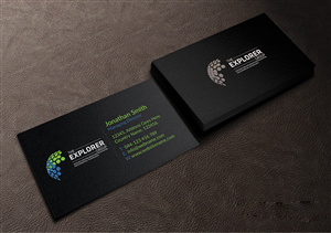 Visitenkarten-Design von Creations Box 2015 für The Explorer Group | Design: #6653302