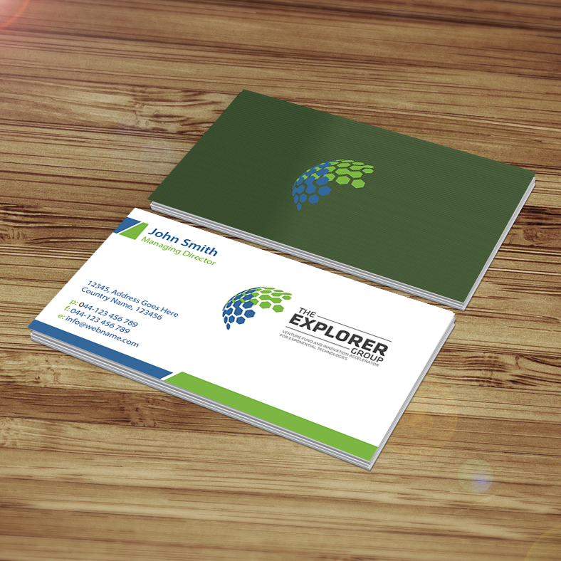 Business Card Design by Creations Box 2015 for The Explorer Group | Design #6653312