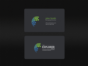 Visitenkarten-Design von Creations Box 2015 für The Explorer Group | Design: #6653317