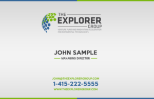 Diseño de Tarjeta de Presentación por Design Founder para The Explorer Group | Diseño: #6682652