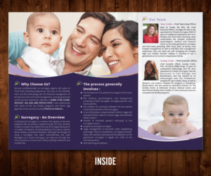 Flyer-Design von Designers Hub für 3 Sisters Surrogacy | Design: #6674333