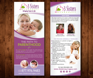 Flyer-Design von Designers Hub für 3 Sisters Surrogacy | Design: #6716823