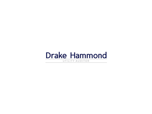 Logo Design by TLdesigns76 for Drake Hammond | Design: #6645946