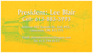 Business Card Design by Nordic Designer for LB Dynamic Construction Inc. | Design: #6766007