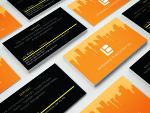Business Card Design by saurabhjadav for LB Dynamic Construction Inc. | Design: #6779480
