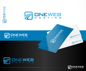 1 Web Hosting | Diseño de Logo por B8