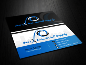 Logo-Design von primarydesigner2k9 für Bronx, Industrial Supply, Inc.  | Design #6685083