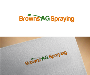 Diseño de Logo por Free Hand Creationz para DM Browns Spraying Service | Diseño #6652249