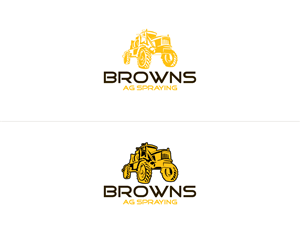Logo Design by Pram Shaw for DM Browns Spraying Service | Design: #6655955