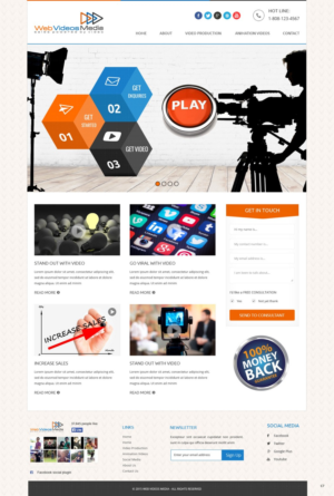 Web Design by pb for this project | Design: #6669473
