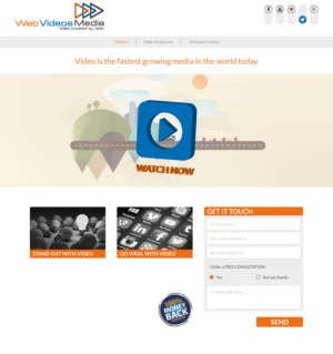 Web Design by dii for this project | Design: #6684481