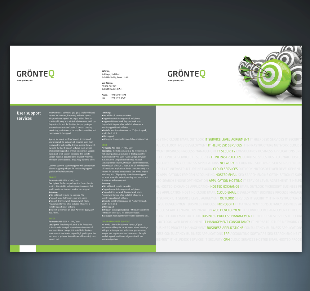 Diseño de Brochure por aprovedel para dont want to give | Diseño #1805020