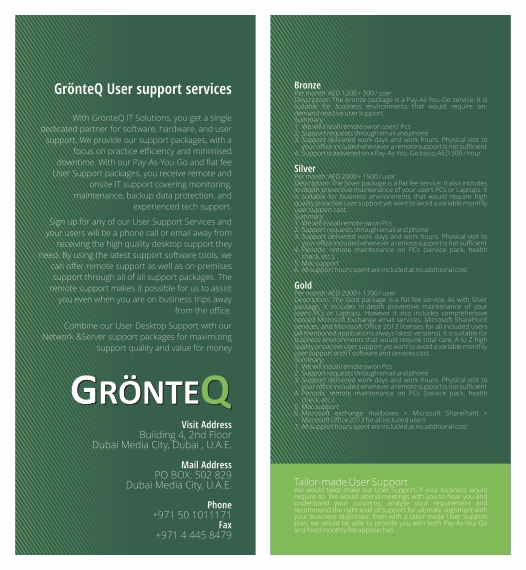Brochure Design by barinix for dont want to give | Design #1739406