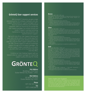 Diseño de Brochure por barinix para dont want to give | Diseño #1739406