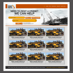 Web-Design von Mahendran  für CraneandLift.com | Design: #6689399