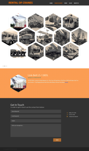 Web-Design von dii für CraneandLift.com | Design: #6720316