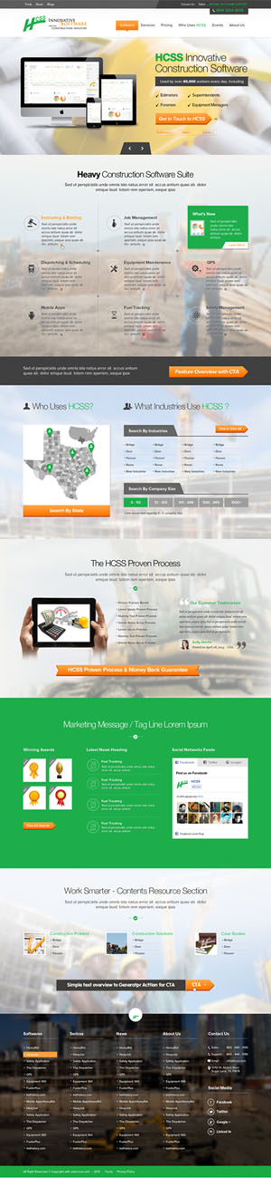 Web Design by AVROM for HCSS | Design: #1749006