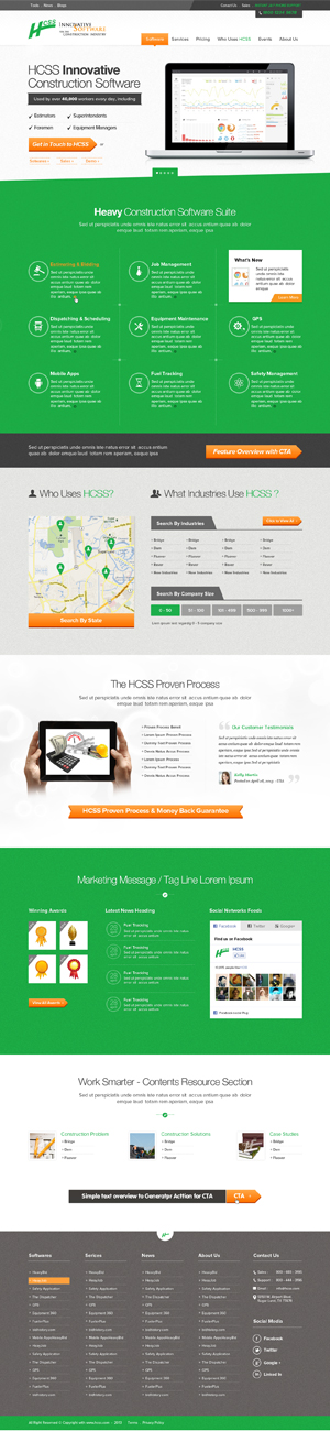Web Design by AVROM for HCSS | Design: #1749018