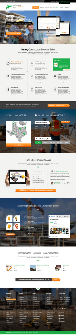 Web Design by AVROM for HCSS | Design: #1749142