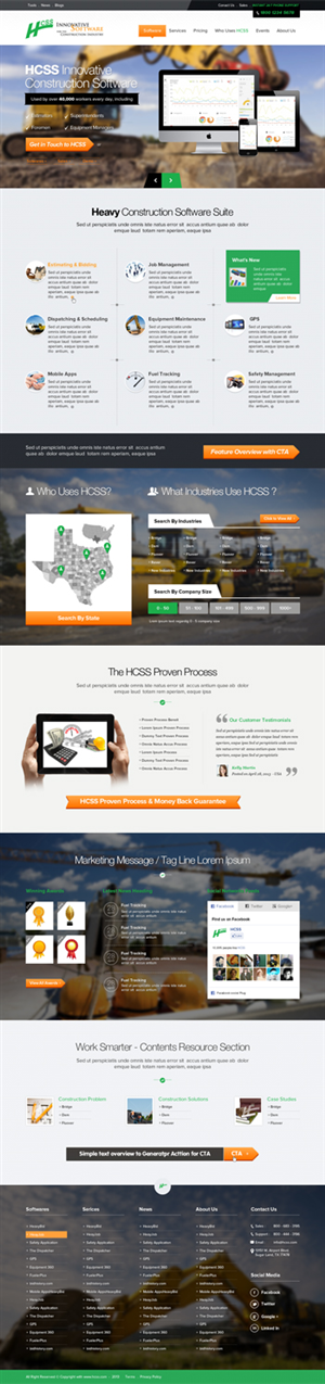 Web Design by AVROM for HCSS | Design: #1753786