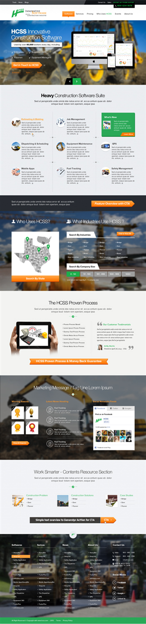 Web Design by AVROM for HCSS | Design: #1753787