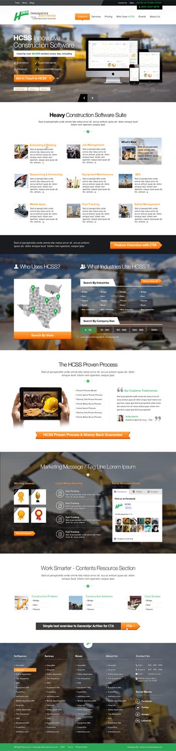 Web Design by AVROM for HCSS | Design #1757450