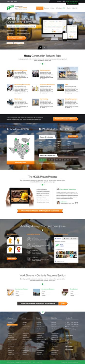 Web Design by AVROM for HCSS | Design: #1757450